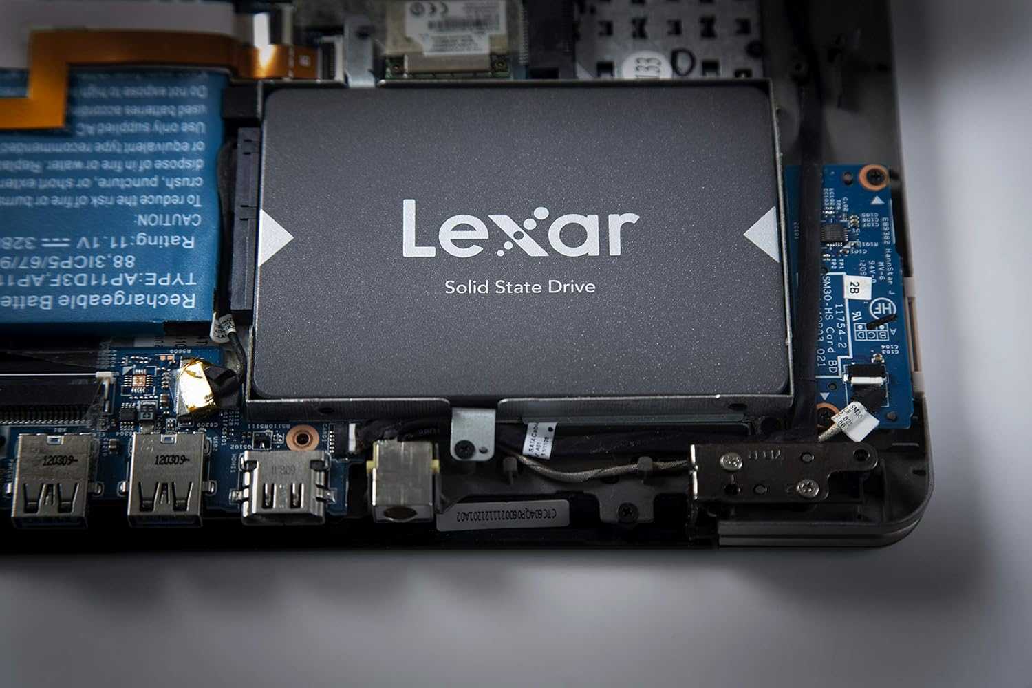 Lexar Lns100-256Rb Lexar Ns100 2.5” Sata Iii (6GB/S) 256GB Solid-State DrivEUpgrade For Laptop Or Desktop Black
