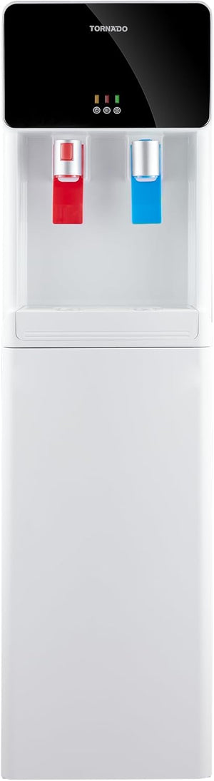 TORNADO Water Dispenser, 2 Faucets, White WDM-H45ASE-S