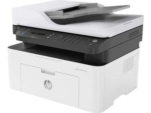 HP Laser MFP 137fnw Printer - Print, Copy, Scan, Fax - Black and white, Printer for Small Medium Business [4ZB84A]