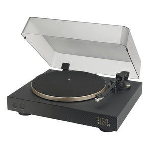 JBL Spinner Bluetooth with AptX HD Turntable/Record Player, DC Belt Drive,Black Gold