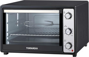 TORNADO  Electric microwave, 1800 Watt With Grill and Fan TEO-48DGE(K)