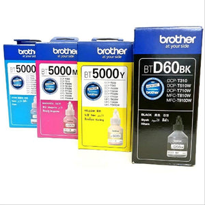 BROTHER DCPT310/T510W/T710W/MFCT810W & T910W Printers Ink Bottle Set