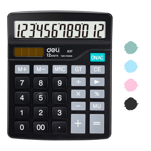 Deli E837 12 Digit Desktop Calculator