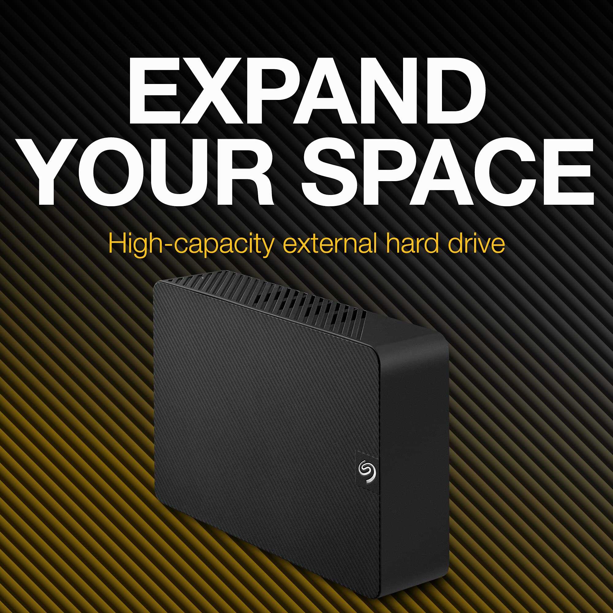 Seagate Expansion Desktop External HDD 3.5 Inch USB 3.0 for Windows and Mac Hard Drive (STMP14000600)