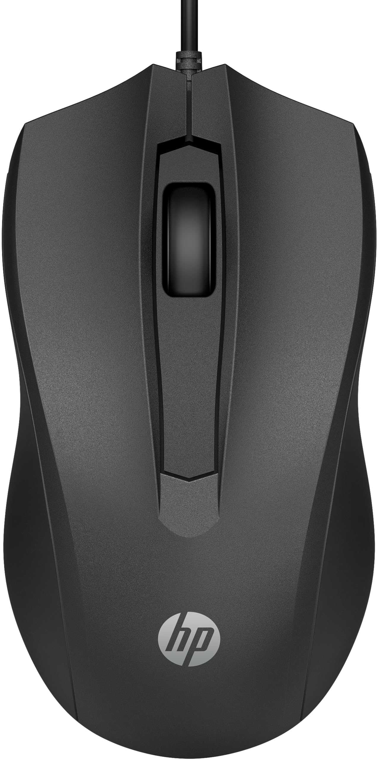 HP X500 - Wired USB Mouse for Windows PC Desktop, Laptop, Notebook, Mac, computerand Chromebook, for Righty or Lefty Use (E5E76AA#ABA),Black