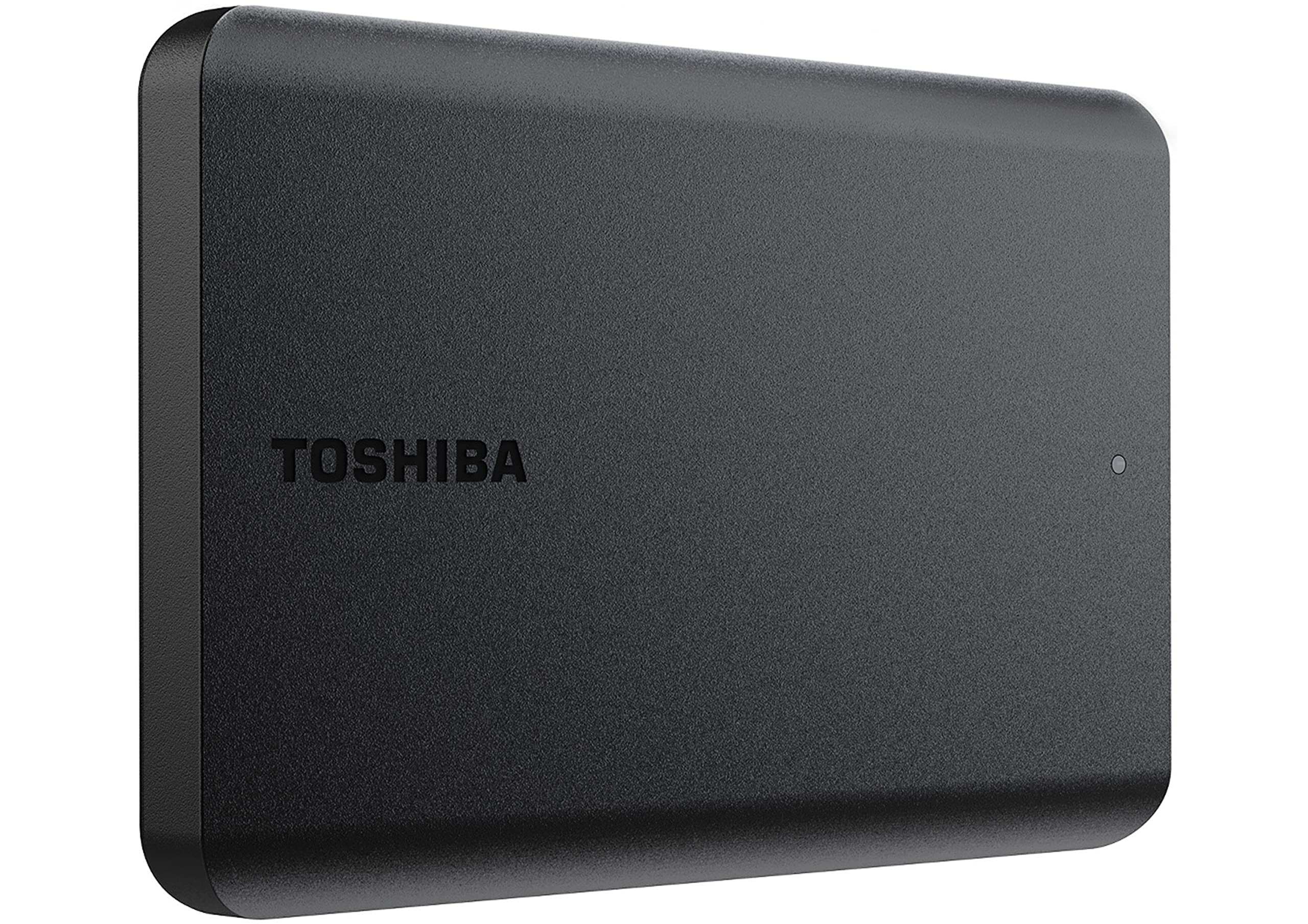 Toshiba Canvio Basics 1TB Portable External Hard Drive USB 3.0, Black - HDTB510XK3AA