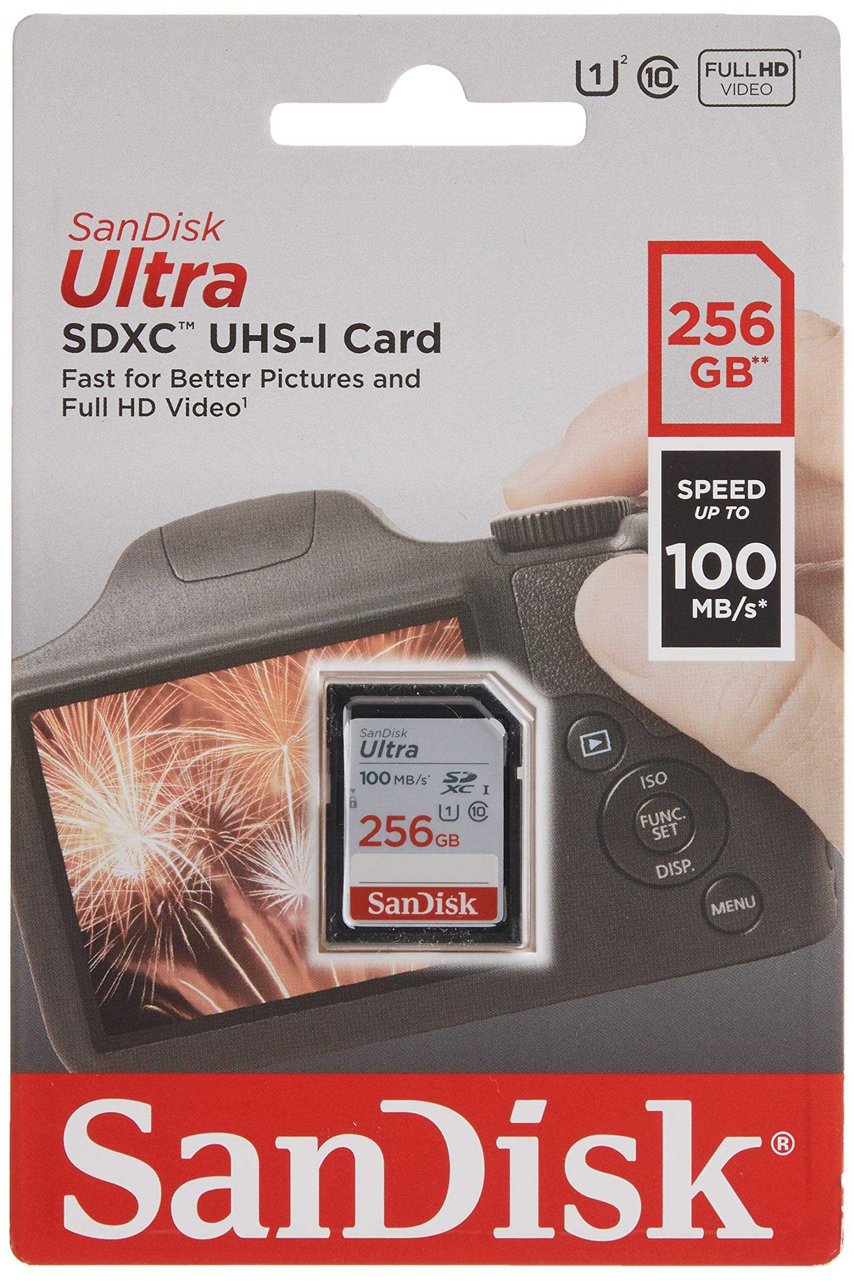 SanDisk Ultra SDHC UHS-I Memory Card - 90MB/s, C10, U1, Full HD, SD Card - SDSDUNR-032G-GN6IN
