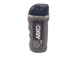 Arko 2in1 Shower Gel & Shampoo 260ml black