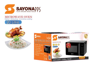 SMO-2493 SAYONA MICROWAVE OVEN 20L