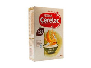 Nestle Cerelac 7-36 months wheat & banana 400