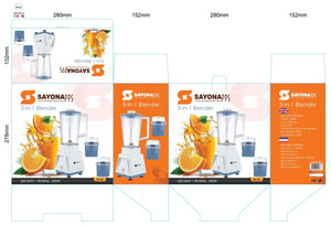 SB-242 SAYONA JUICER BLENDER 3IN1