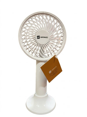 SRF-2578 SAYONA RECHARGEBLE FAN 4"