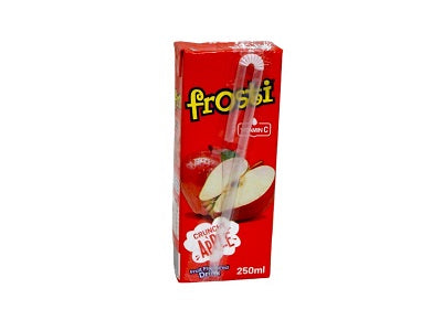 Apple Frosti juice carton, front view, 250 ml