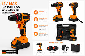 Tatnad 21V Li-Ion Electric Mallet/Drill