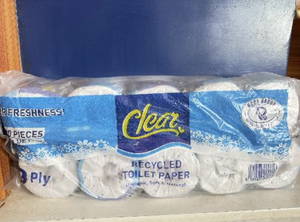 CLEAR TOILET PAPER 10pcs