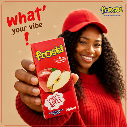 250 ml Frosti fruit drink carton, apple