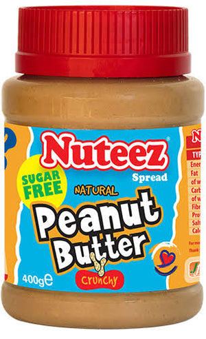 NUTEEZ crunchy Peanut butter (sugar free)