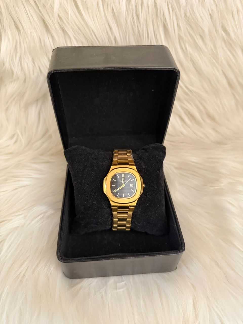 Gold Stainless Steel Luxury Watch