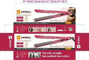 HAIR STRAIHTENER SY-9330