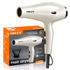 HALEY HY-4023 handheld hair dryer with concentrator nozzle, white body