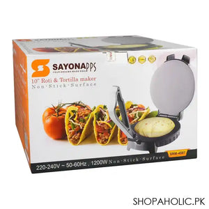 SRM-4587 SAYONA ROTI MAKER