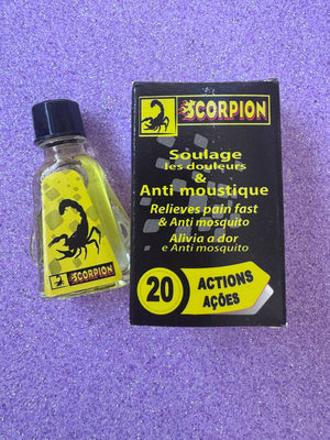 Scorpion Liquide (Anti-mosquito and pain relief liquid)