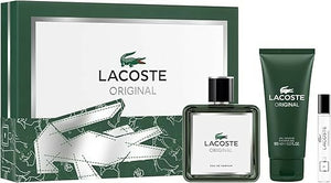 Lacoste Original Edp 100 ml and 7.5 ml and Sg 100 ml Set of Perfume