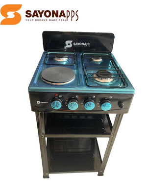 Sayona Standing Gas Cooker with Cabinet (SGB-4552)